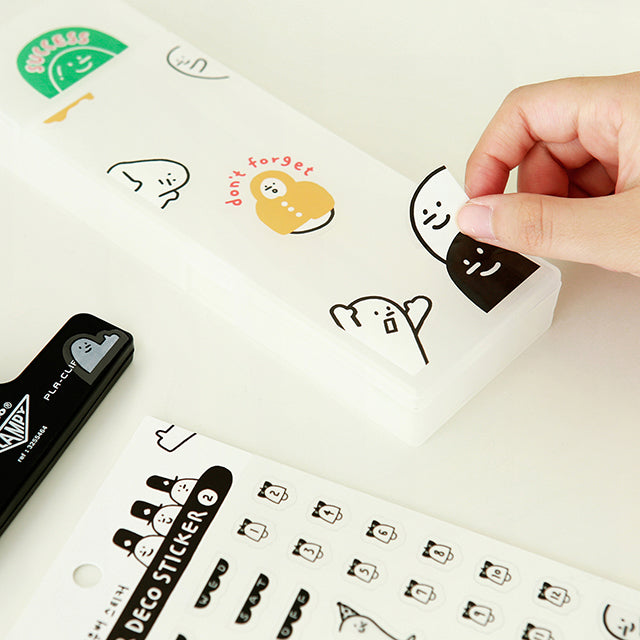 Corner Deco Removable Sticker Indigo 4 Decorative Sticker Hunter & The Scholar