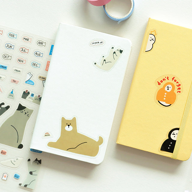 Corner Deco Removable Sticker Indigo 2 Decorative Sticker Hunter & The Scholar