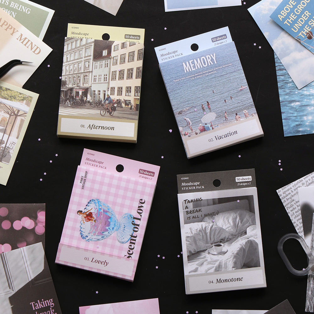 Iconic Moodscape Stickers