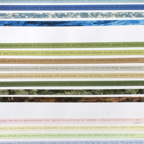 Long Removable Index Sticker Set 160 pieces After the Rain 6 Planner Stickers Hunter & The Scholar