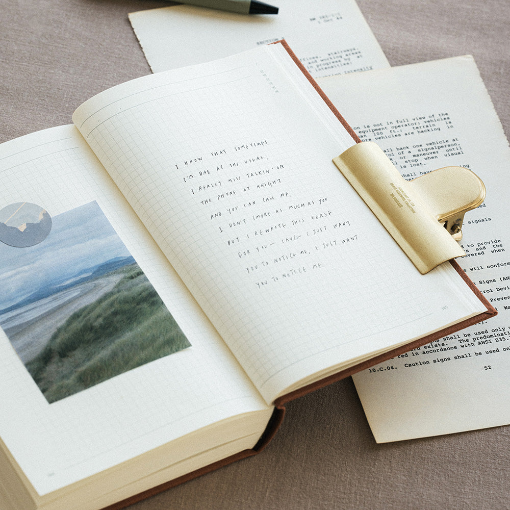 Meaningful Moments Fabric Hardcover Diary Journal 365 days, 120x185mm Livework 3 Planner, Journal, Diary Hunter & The Scholar