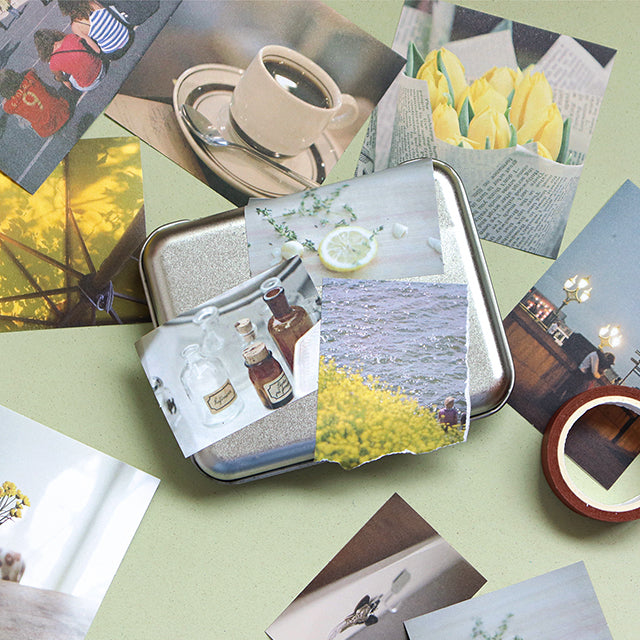 Memory Photos Sticker Pack 100 Stickers Indigo 3 Decorative Sticker Hunter & The Scholar