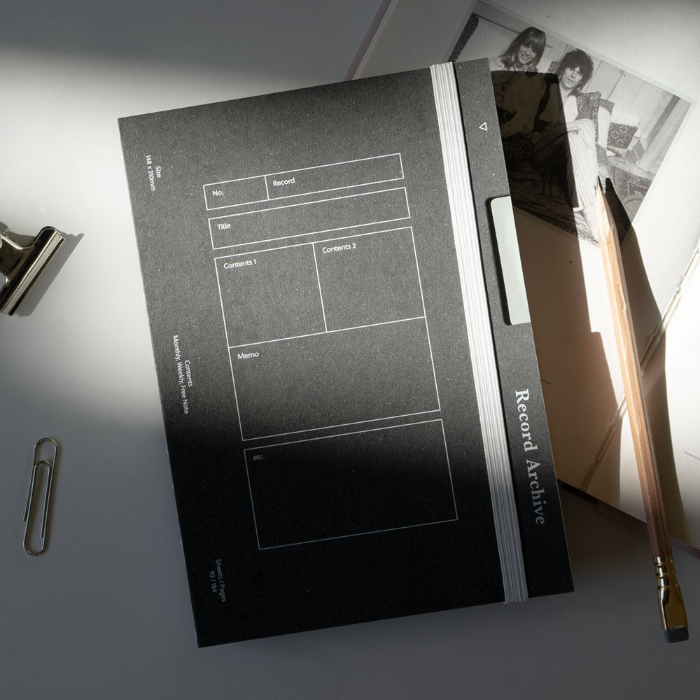 Record Archive Diary ver. 2 Lucalab 3 Planner, Journal, Diary Hunter & The Scholar