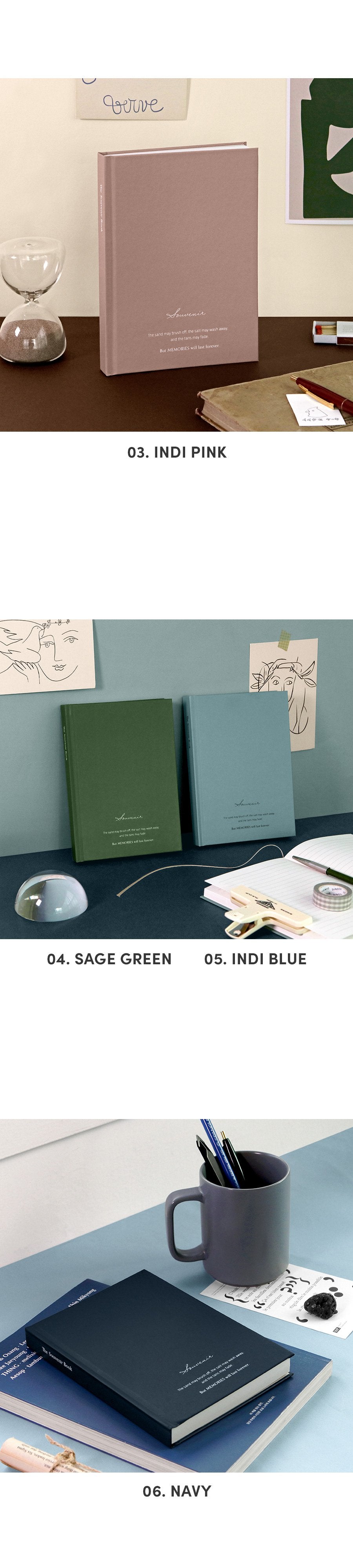 Souvenir Hardcover Notebook Iconic 10 Planner, Journal, Diary Hunter & The Scholar