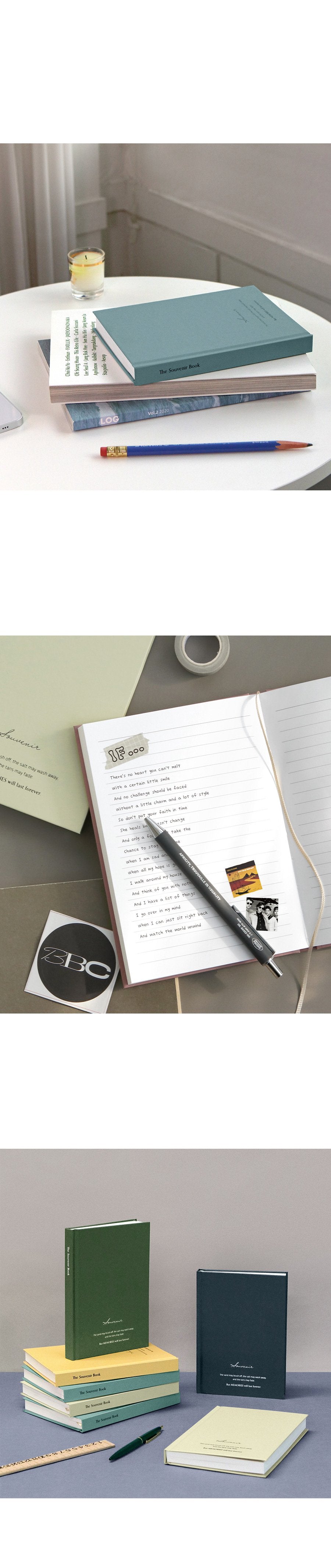 Souvenir Hardcover Notebook Iconic 13 Planner, Journal, Diary Hunter & The Scholar