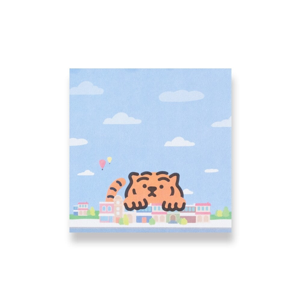 Tiger Sticky Memo Pad Muzik Tiger 12 Sticky Notes Hunter & The Scholar