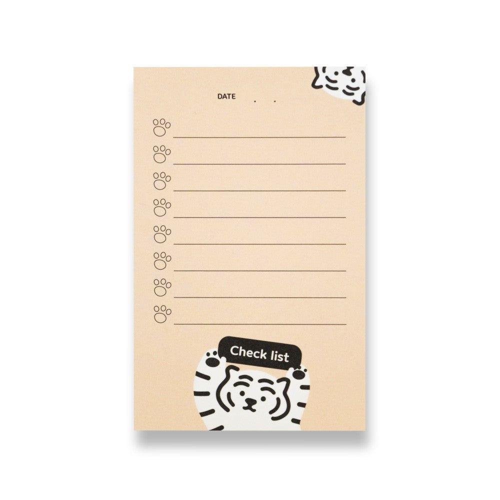 White Tiger Checklist Muzik Tiger 1 Stationery Hunter & The Scholar