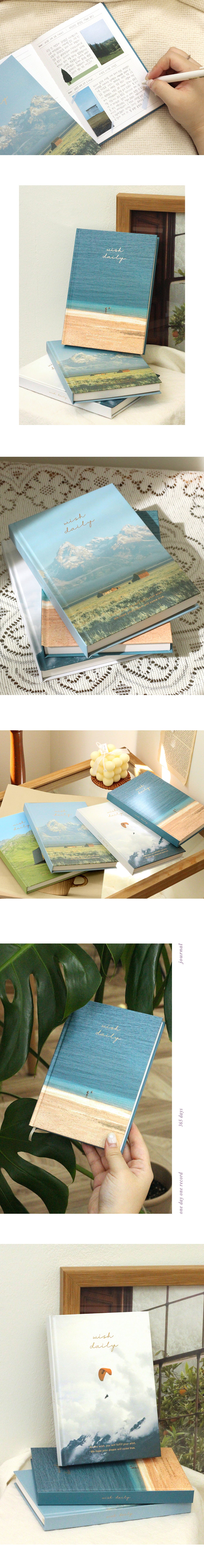 Wish Daily Diary ver. 2 Dash and Dot 11 Planner, Journal, Diary Hunter & The Scholar