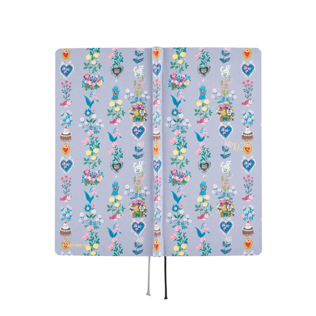 2025 Hobonichi Techo Weeks Planner (Yuri Kitagishi -- Lovely Wallpaper)