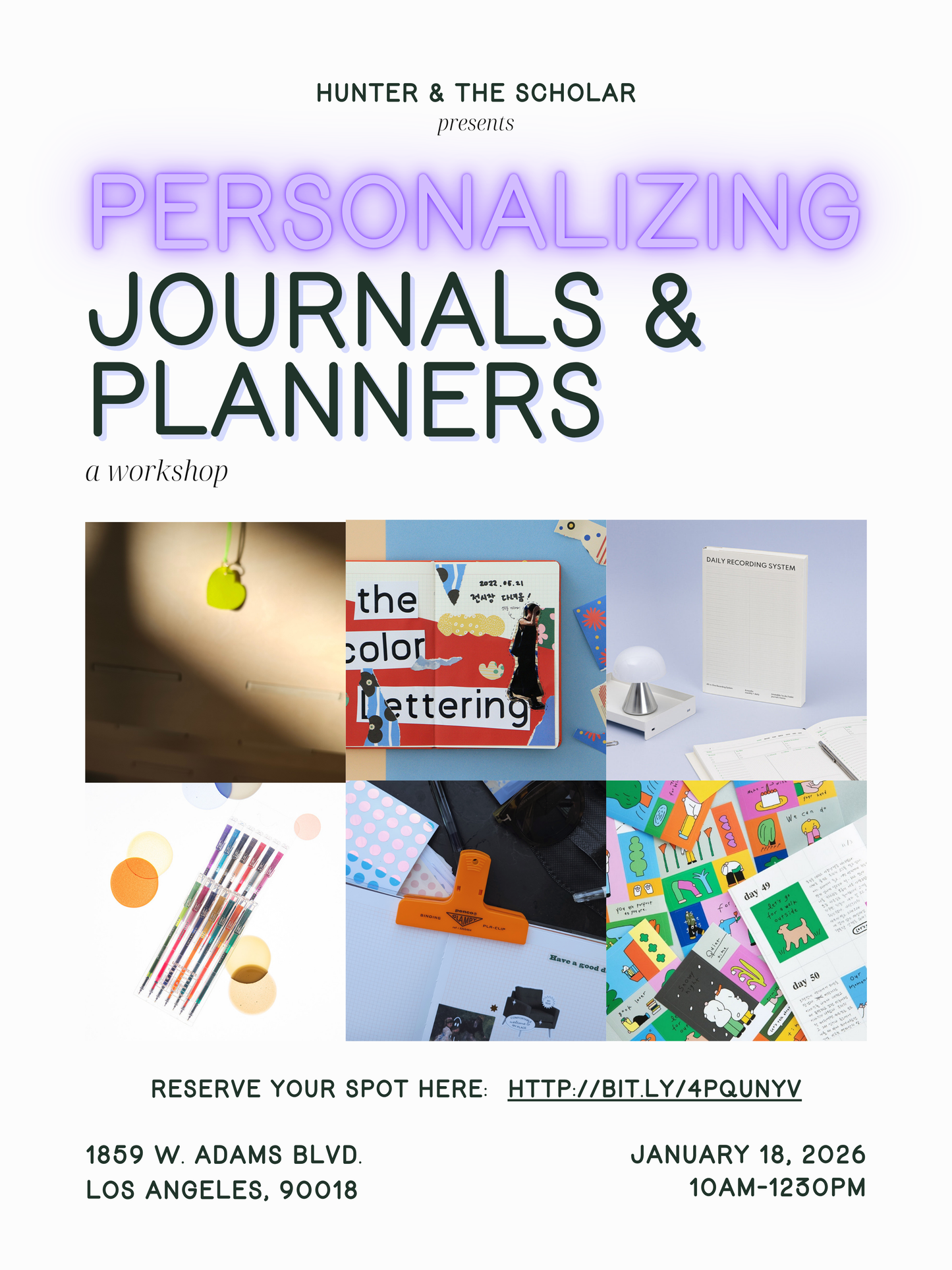 Journal & Planner Personalization Workshop