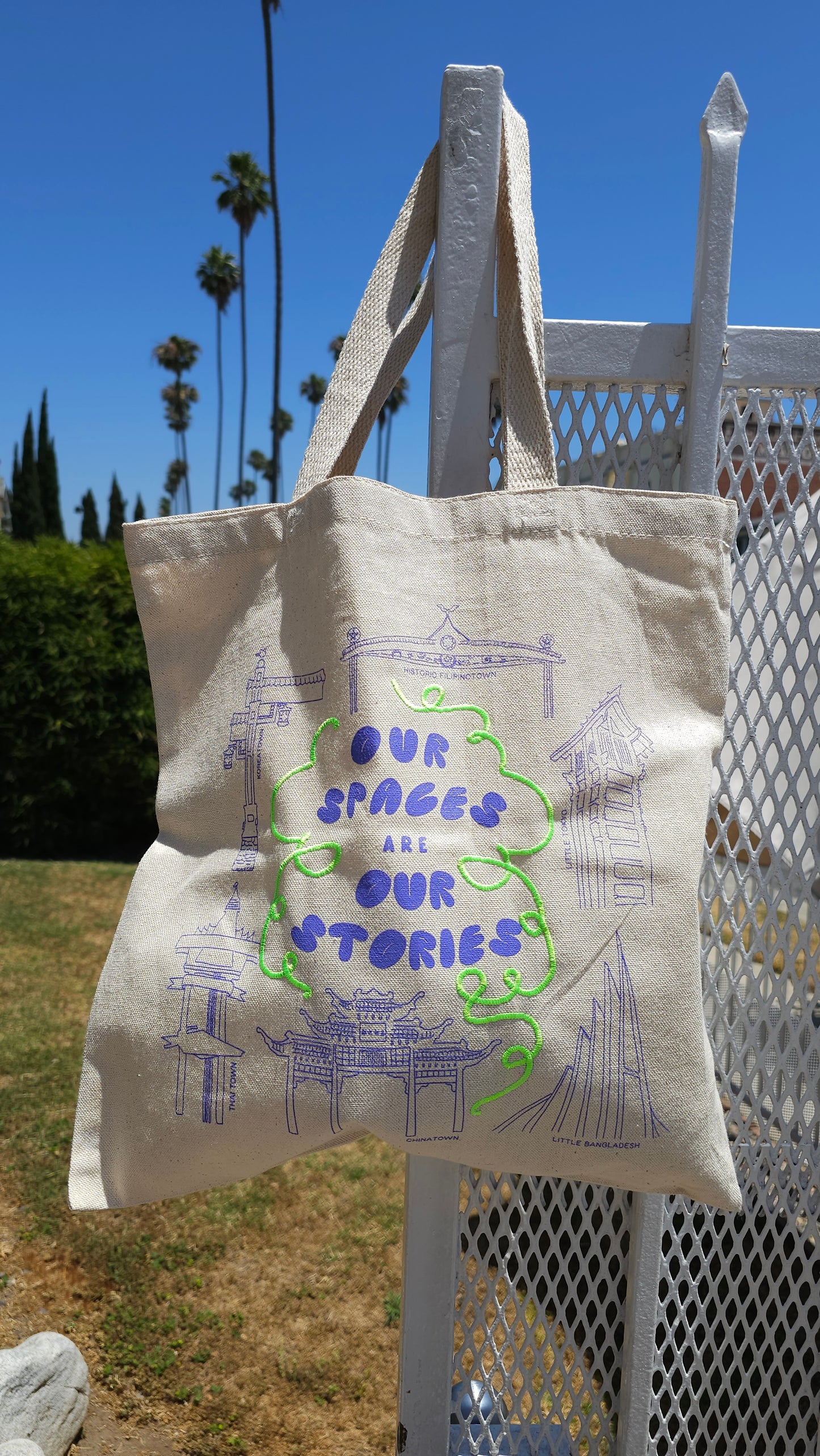 Our Spaces are Our Stories Tote