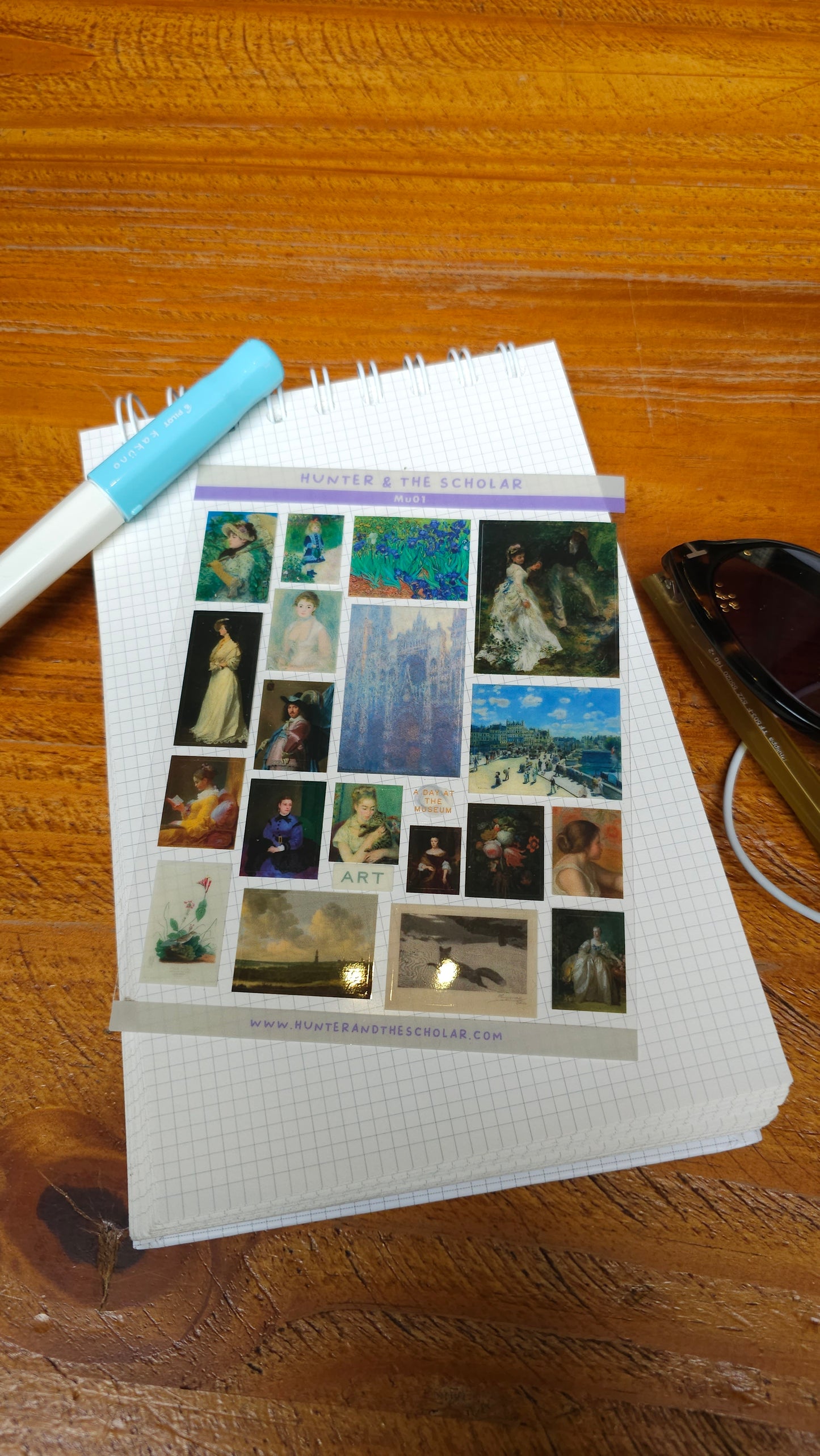 A Day at the Museum Sticker Sheet Set (2 Sheets)