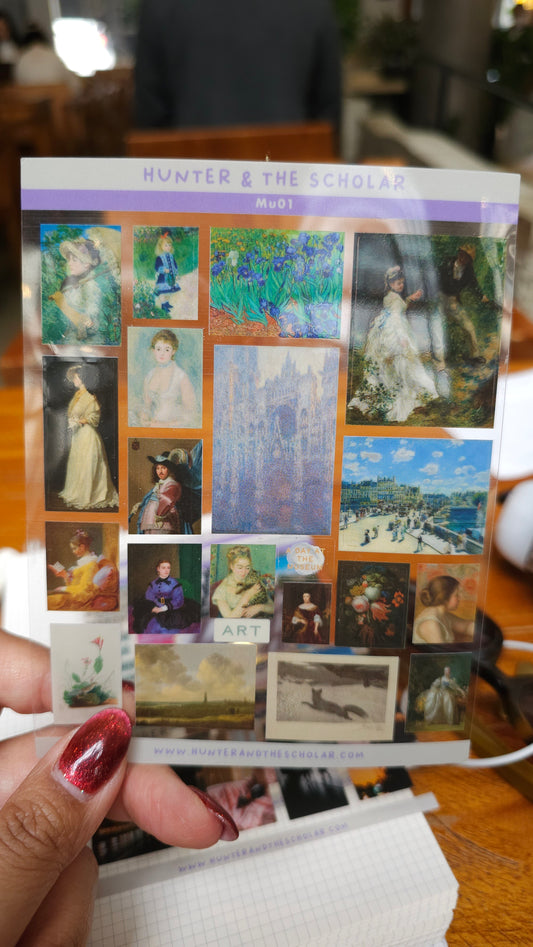 A Day at the Museum Sticker Sheet Set (2 Sheets)
