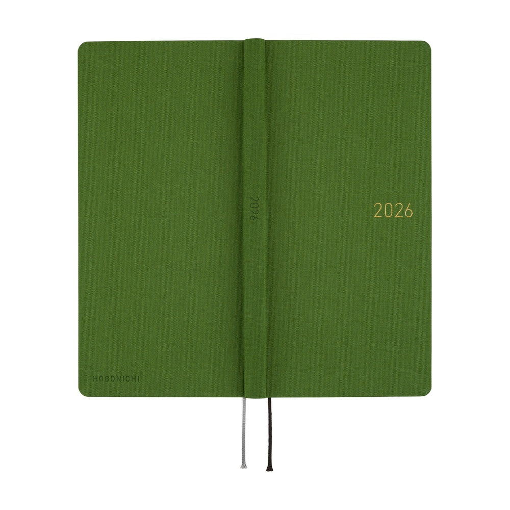 2026 Hobonichi Techo Weeks: Colors (Antique Green)