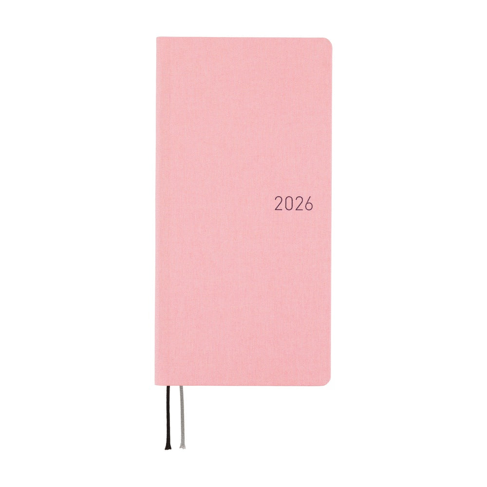 2026 Hobonichi Techo Weeks: Colors (Strawberry Milk)