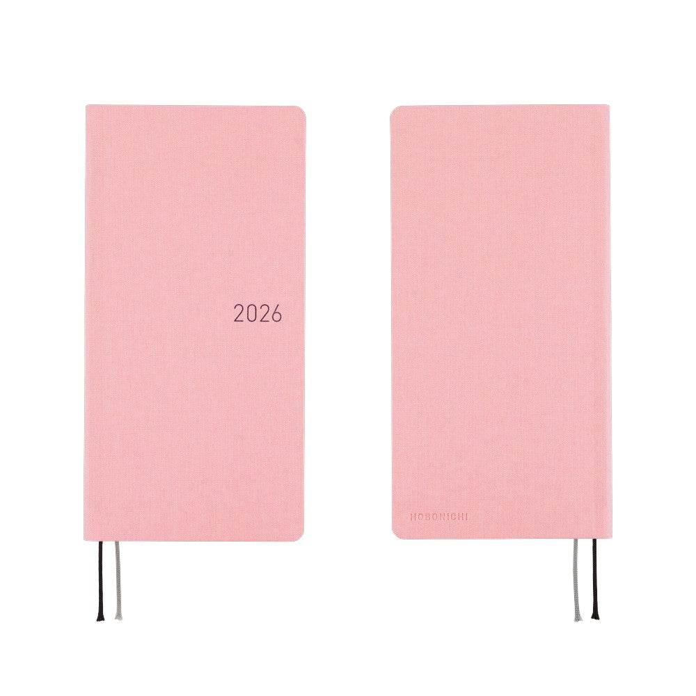 2026 Hobonichi Techo Weeks: Colors (Strawberry Milk)