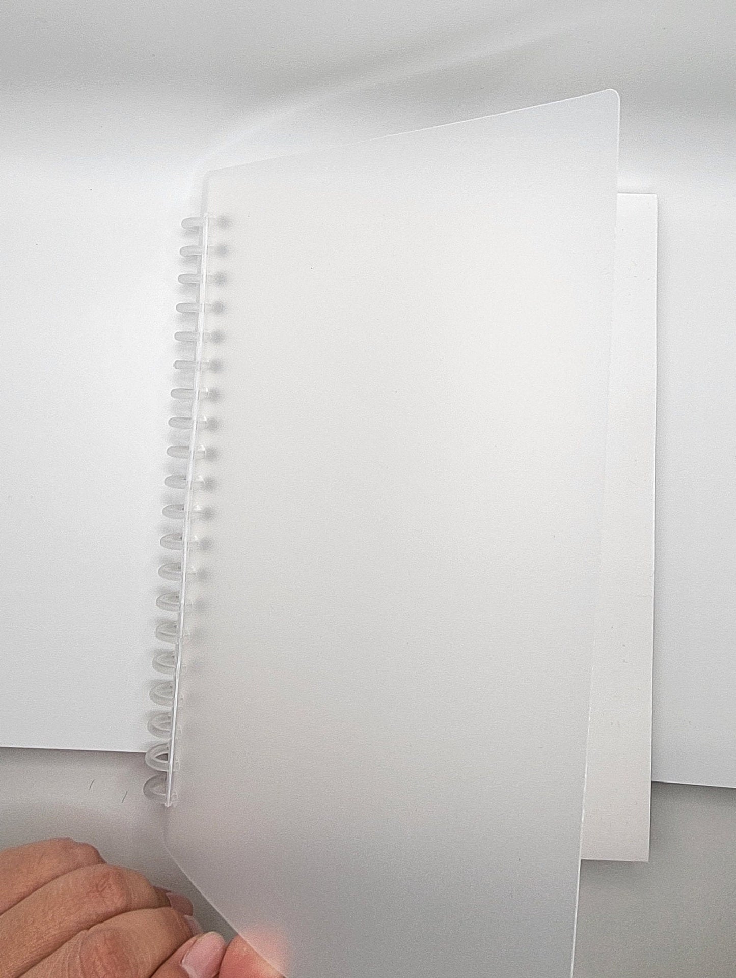 Reusable Refillable Sticker Book Binder with a Pocket | 5.9x8.3 inches A5 | 40 sheets 80 pages | Frosted Cover Hunter & The Scholar 4 Hunter & The Scholar