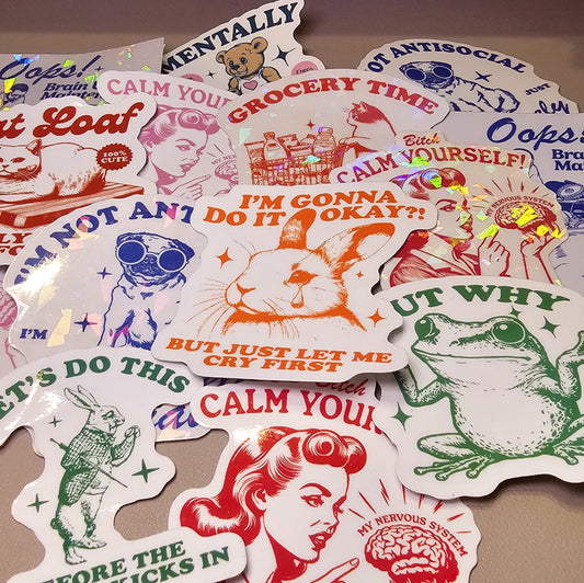Oh Life Stickers (various)