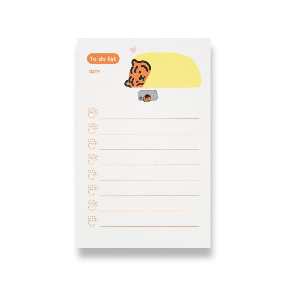 Blanket Tiger To Do List Muzik Tiger 1 Stationery Hunter & The Scholar