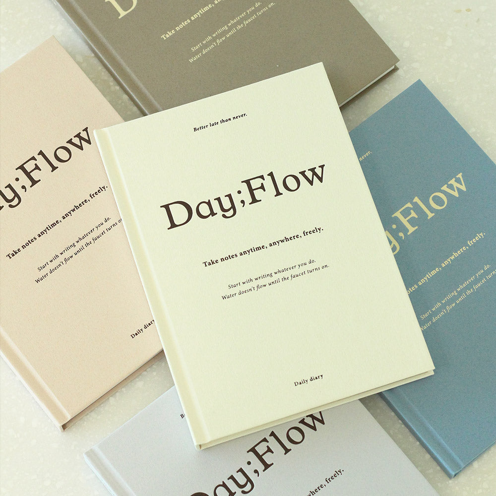 Day;Flow Daily Diary Dash and Dot 10 Planner, Journal, Diary Hunter & The Scholar