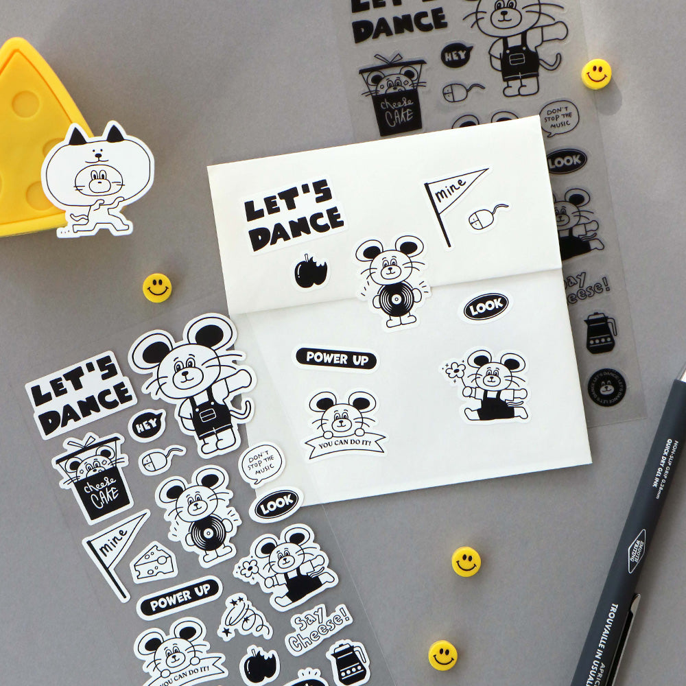 Line Drawing Sticker – Hunter & The Scholar