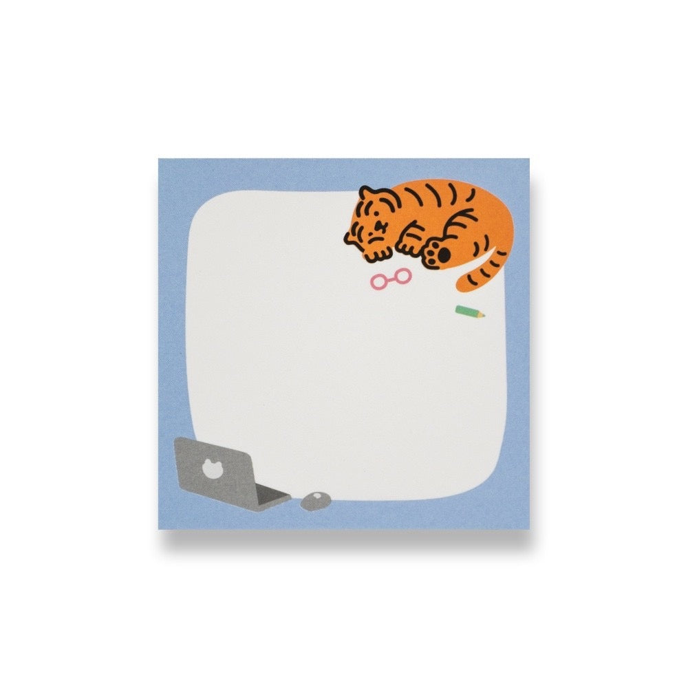 Tiger Memo Pad Muzik Tiger 1 Notepad Hunter & The Scholar