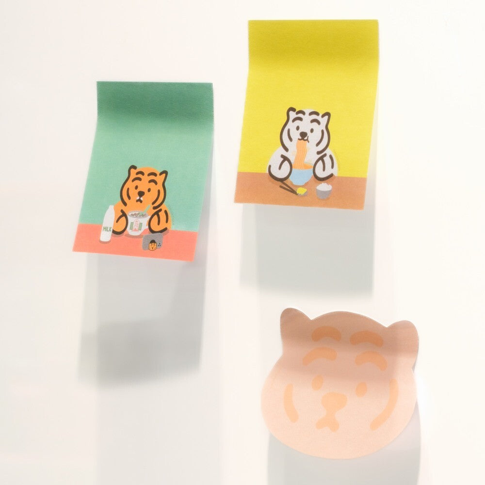 Tiger Sticky Memo Pad Muzik Tiger 2 Sticky Notes Hunter & The Scholar