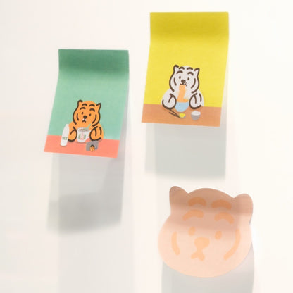 Tiger Sticky Memo Pad Muzik Tiger 2 Sticky Notes Hunter & The Scholar