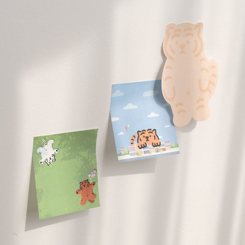 Tiger Sticky Memo Pad Muzik Tiger 4 Sticky Notes Hunter & The Scholar