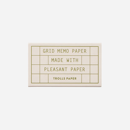 Memo Paper Made with Pleasant Paper