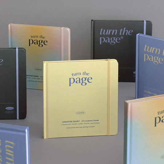 Turn the Page Diary 6-month Planner Iconic 1 Planner, Journal, Diary Hunter & The Scholar