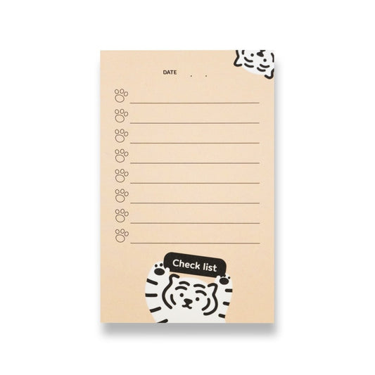 White Tiger Checklist Muzik Tiger 1 Stationery Hunter & The Scholar