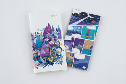 2025 Hobonichi Techo Weeks Planner (Masamune Kusano x junaida -- Beyond the Purple Night)