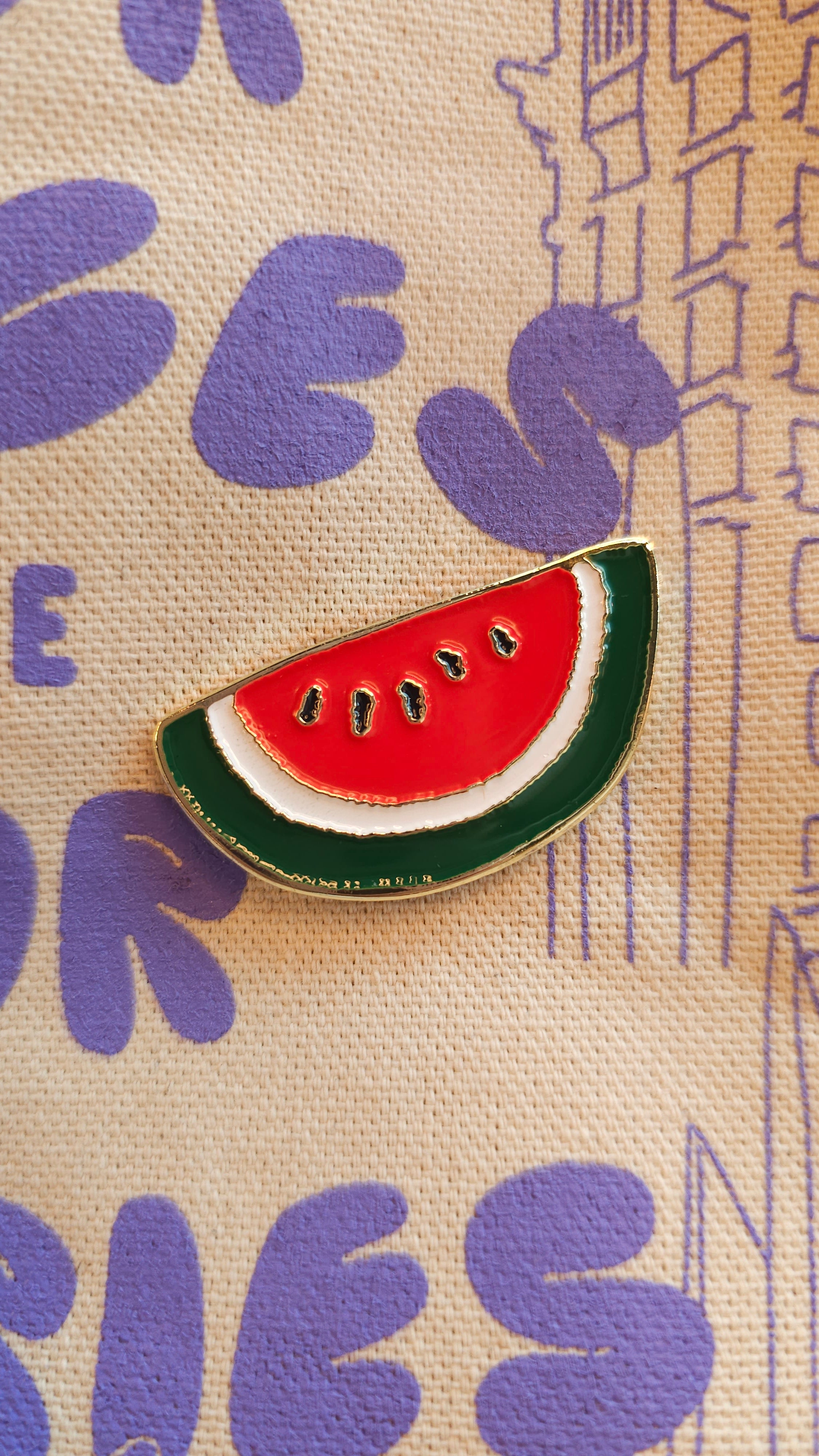 Watermelon Soft Enamel Pin – Hunter & The Scholar