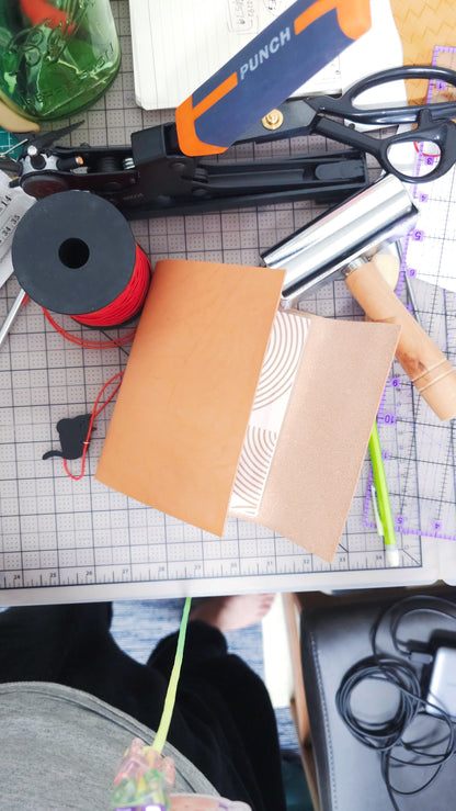 Leather Journal Cover & Notebook Making Workshop