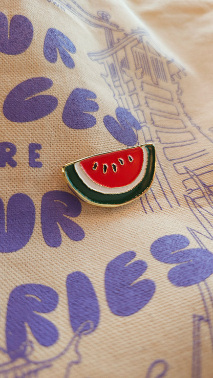 Watermelon Soft Enamel Pin