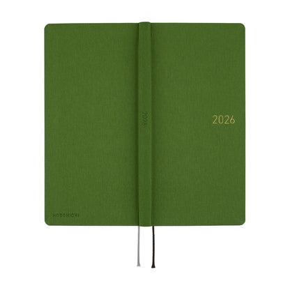 2026 Hobonichi Techo Weeks: Colors (Antique Green)