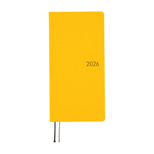 2026 Hobonichi Techo Weeks: Colors (Full Moon Yellow)