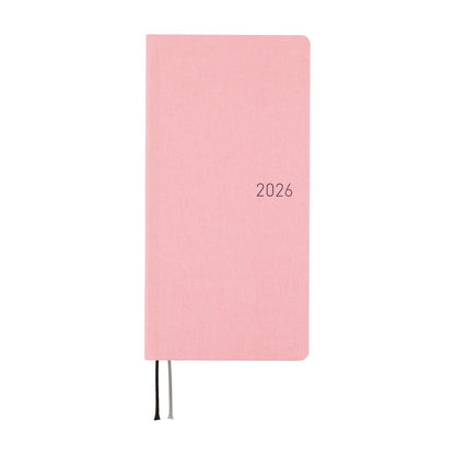 2026 Hobonichi Techo Weeks: Colors (Strawberry Milk)