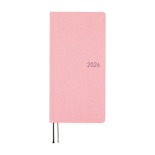 2026 Hobonichi Techo Weeks: Colors (Strawberry Milk)