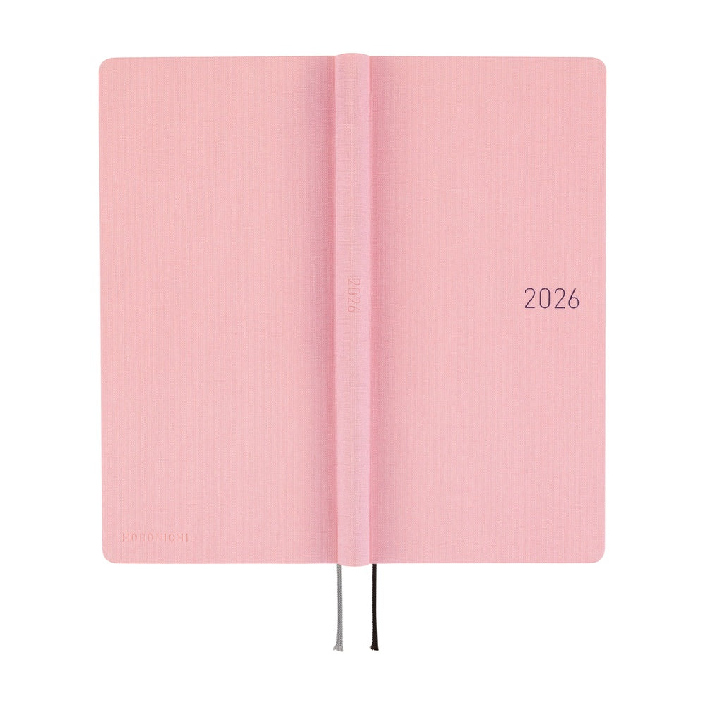 2026 Hobonichi Techo Weeks: Colors (Strawberry Milk)