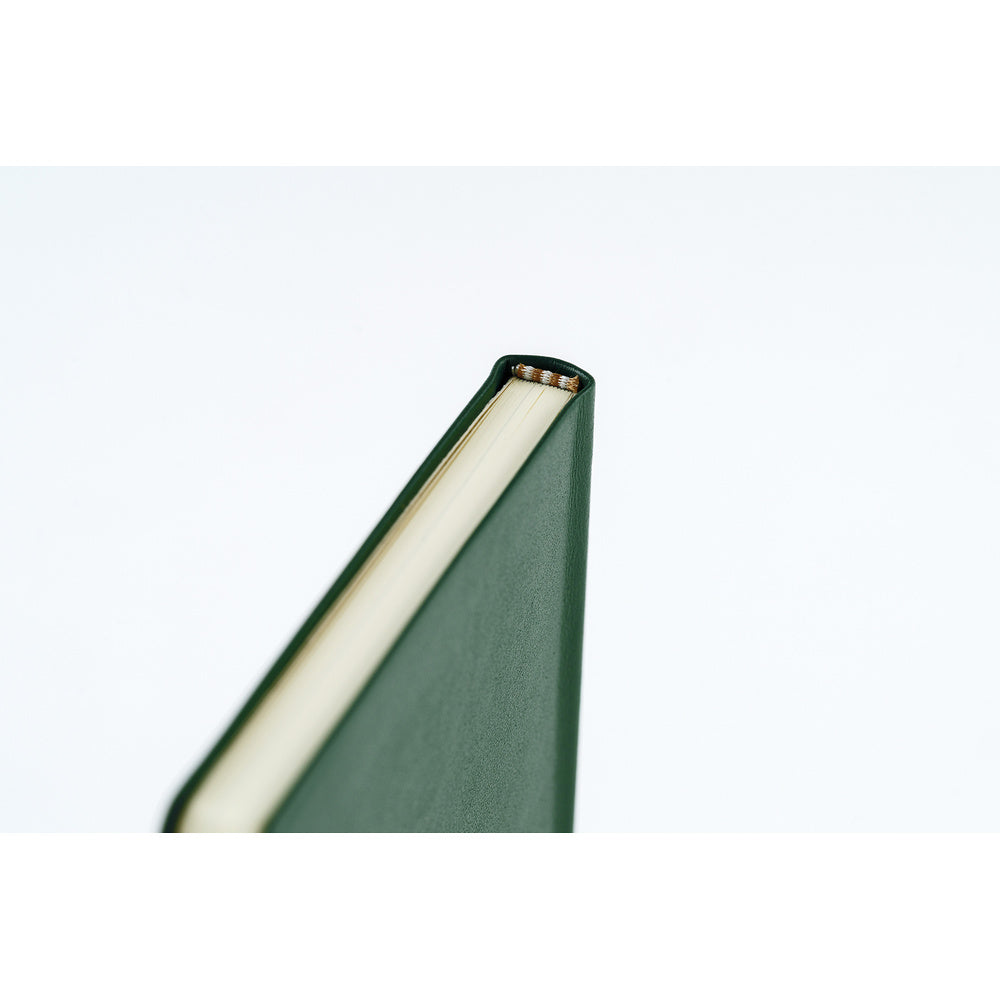2027 Hobonichi Techo Weeks Leather: Forest Green