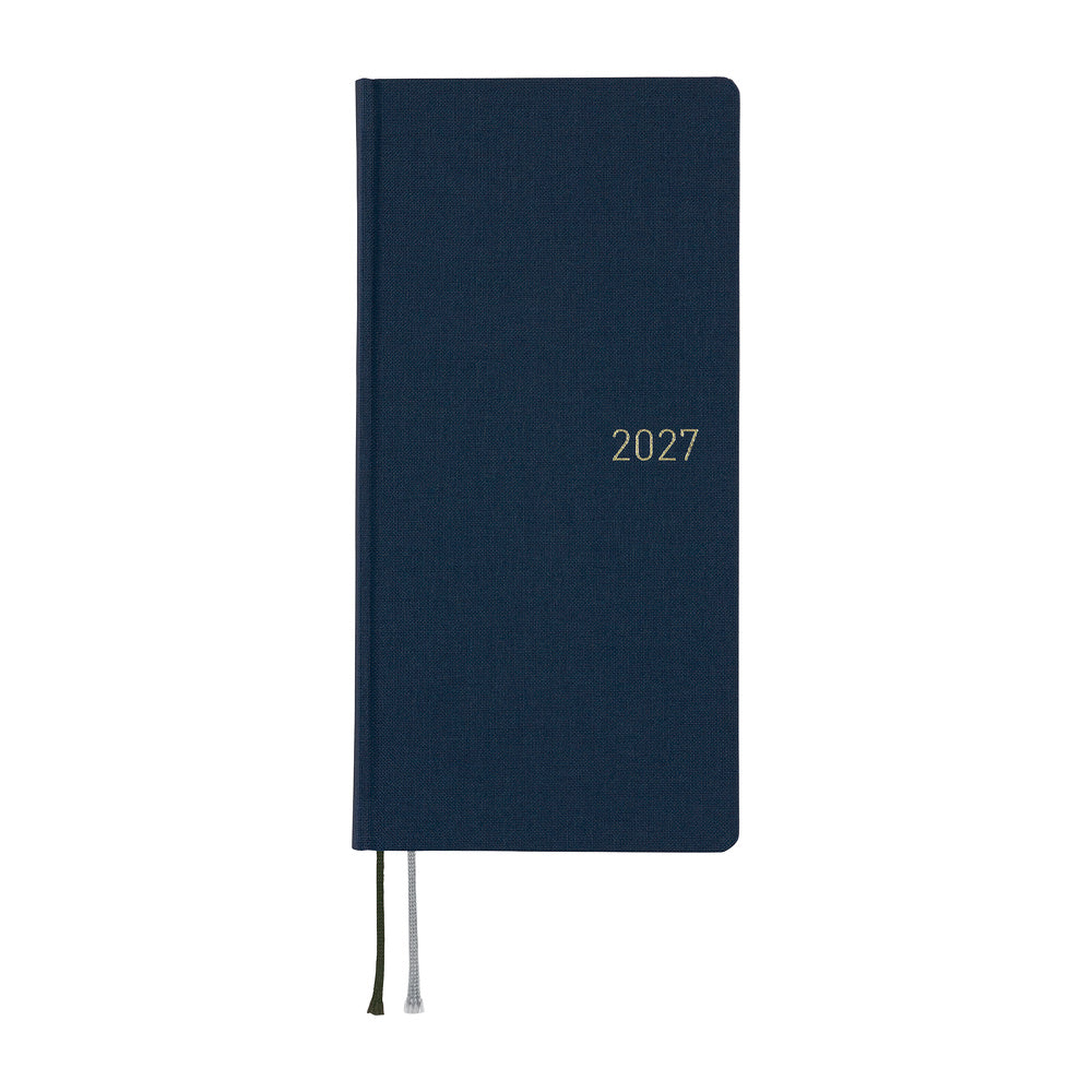 2027 Hobonichi Techo Weeks: Colors (Midnight Blue)