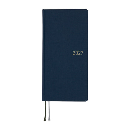 2027 Hobonichi Techo Weeks: Colors (Midnight Blue)