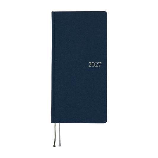 2027 Hobonichi Techo Weeks: Colors (Midnight Blue)