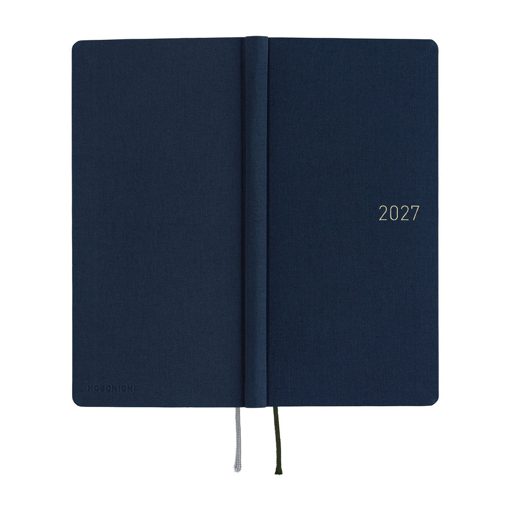 2027 Hobonichi Techo Weeks: Colors (Midnight Blue)