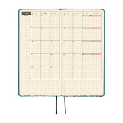 2027 Hobonichi Techo Weeks Yumi Kitagishi: White Cat Wallpaper
