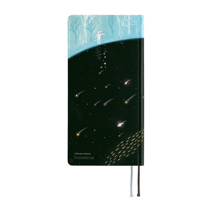 2027 Hobonichi Techo Weeks Hiroko Kubota: Meteor Shower in the Light Blue Forest