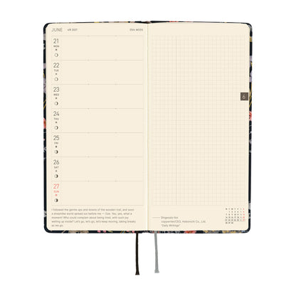 2027 Hobonichi Techo Weeks: Liberty Fabrics (Floral Remedy)