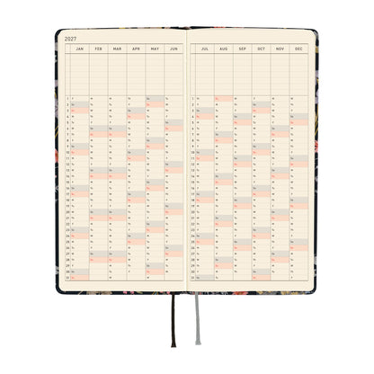 2027 Hobonichi Techo Weeks: Liberty Fabrics (Floral Remedy)